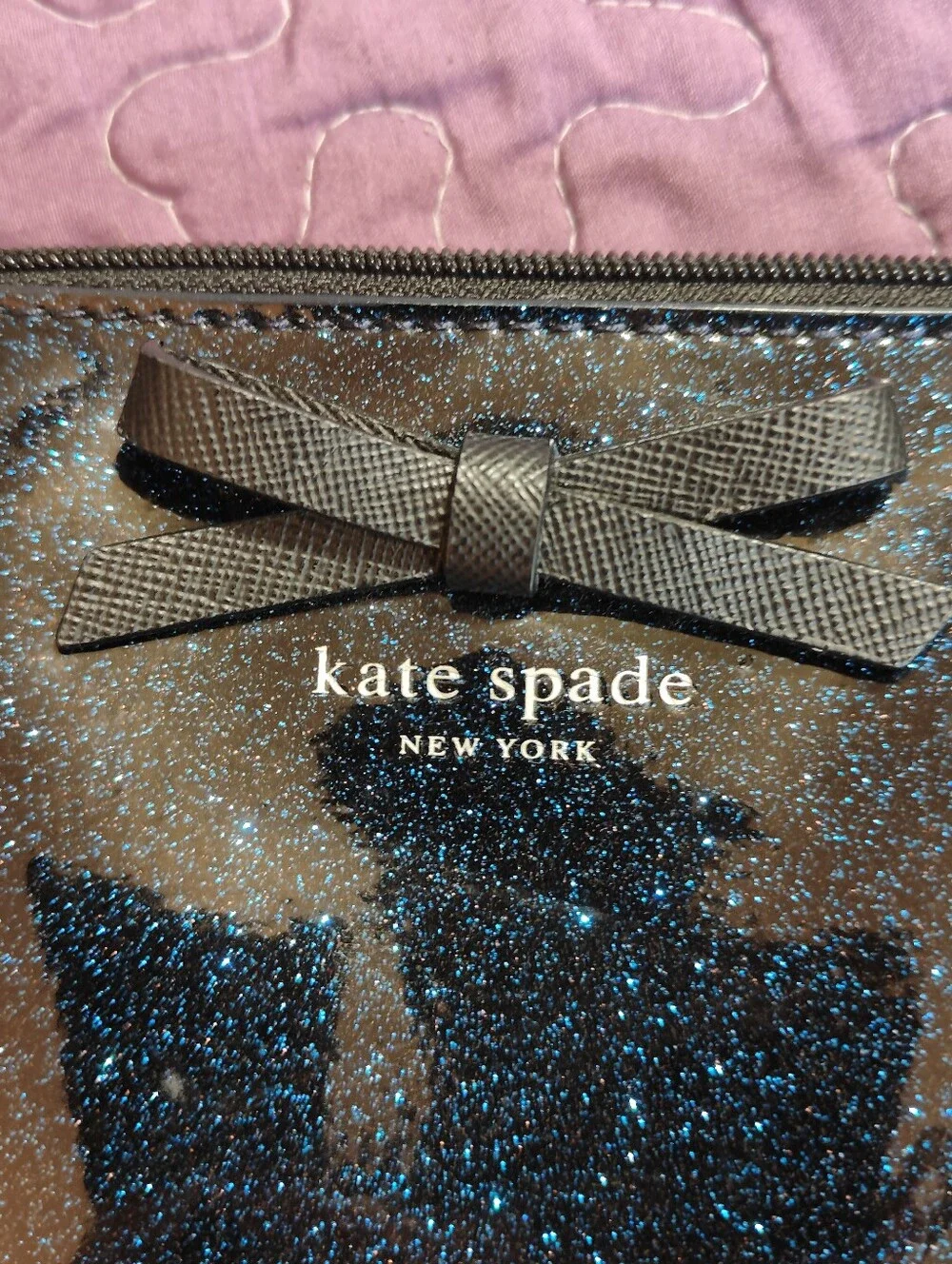 Kate Spade Mavis Street Amy Glitter Crossbody